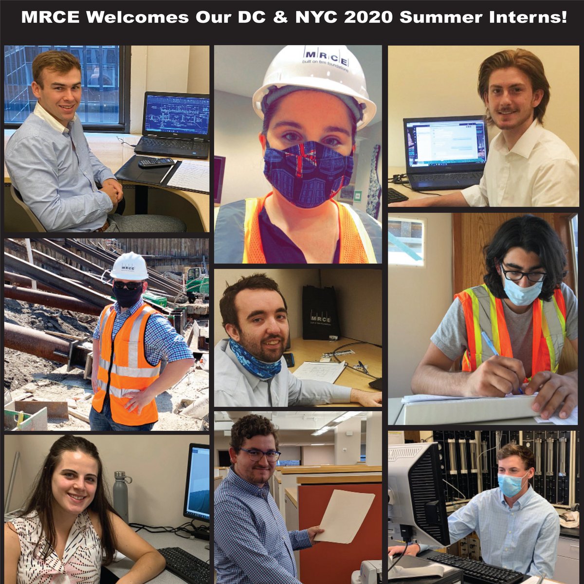 MueserRutledge's tweet photo. MRCE is delighted to continue our long tradition of summer internships! Over the years our interns gained valuable/practical experience & 30% of engineering interns in last 5 yrs became full time employees. #MRCE110years #EngineeringInterns #BuiltOnFirmFoundations #MueserRutledge https://t.co/QwdHozh1J2
