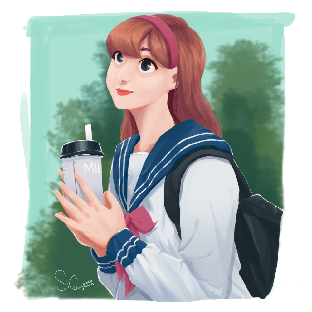 DCenghar's tweet photo. Sweet drink 🧃

#Illustrations #drawing #photoshop #digitalpaint
#wacom #photoshoppaint #artstation #cute #love https://t.co/5w5i4lcZDW