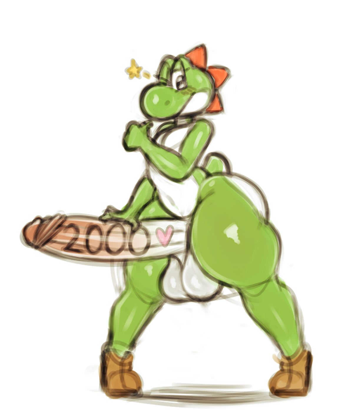 “On this special occasion, Yoshi wants to show you something special of his...