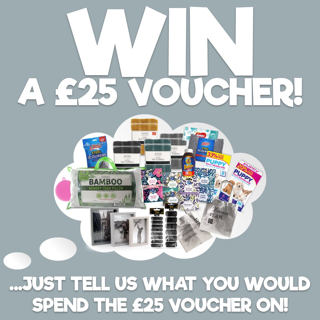 Poundstretcher1's tweet photo. ✨#Competition Time!✨
We have a £25 voucher up for grabs!
To win, simply follow, retweet and let us know what you'd spend your vouchers on!
Good luck❣️
Competition closes: 30th July
Terms and Conditions: https://t.co/YGMPyunLiq https://t.co/cjwfvQYM3I