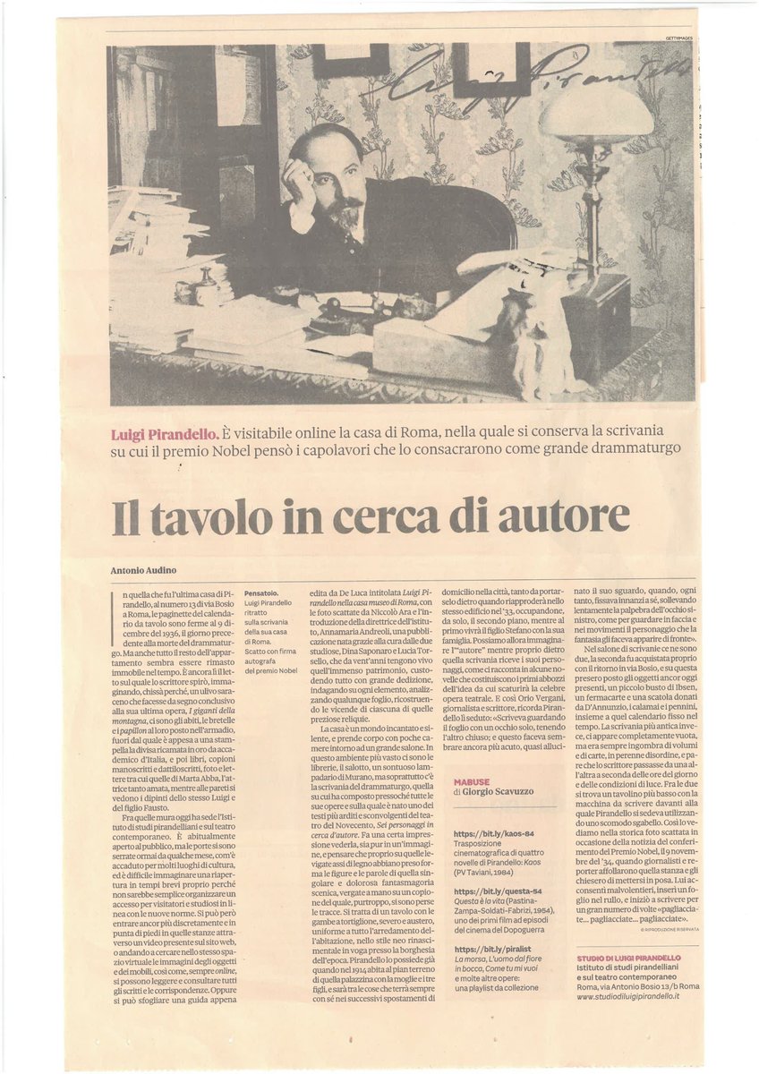 Antonio Audino, Il tavolo in cerca di autore
«Il Sole 24 Ore», domenica 19 luglio 2020.