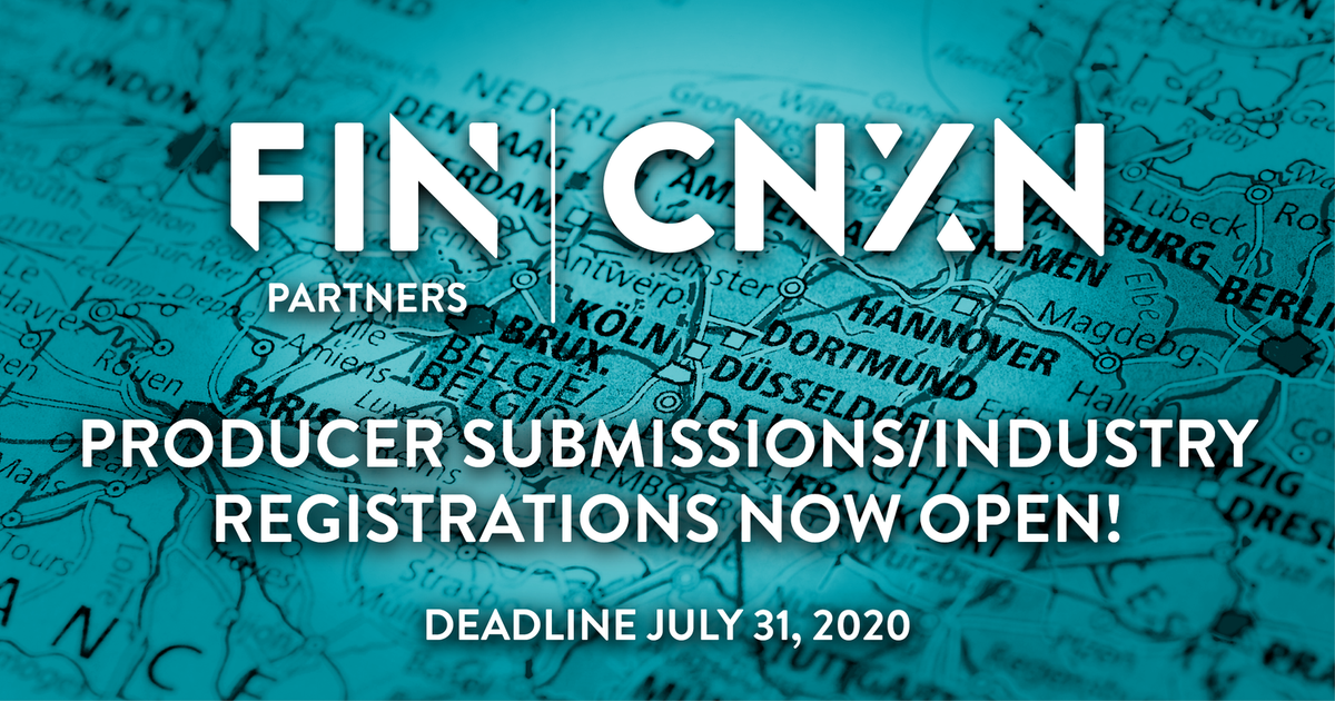 creativebcs's tweet photo. FIN Partners, Canada's most established co-pro market, is moving online this September. Registrations are open until July 31. Apply at https://t.co/RwrItYAYrE #fpcopro2020 @thefilmfest #filmfestival https://t.co/1vwpd0pCmS