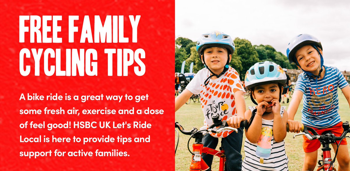 letsride_NW's tweet photo. With the long summer break around the corner, @HSBC_UK #LetsRideLocal is here to help you stay active with your family!

☑️ Tips
☑️ Routes
☑️ Fun activities

https://t.co/eTt4NJdudP 🏡 https://t.co/5W2cQ7jfbe