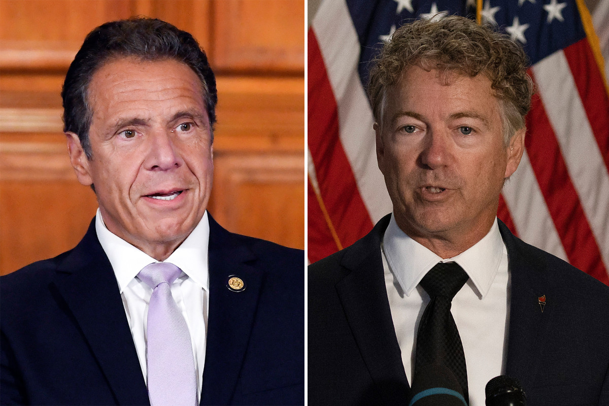 nypost's tweet photo. Rand Paul calls for Gov. Cuomo to be impeached over his handling of COVID-19 https://t.co/kJK2JkUWMC https://t.co/mDkk13MRLu