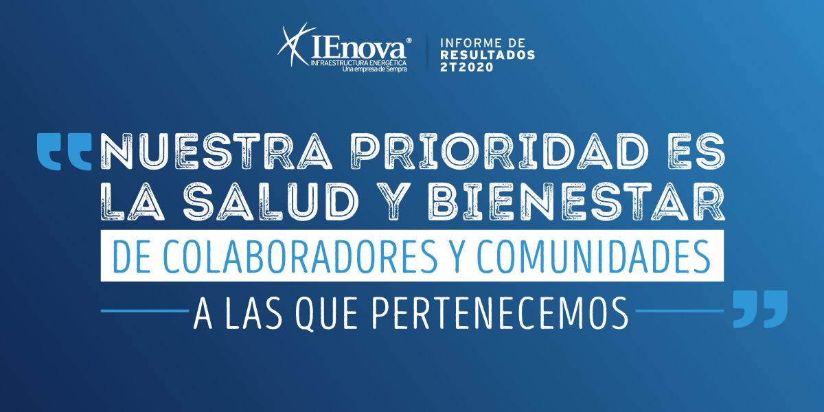 SempraInfra_MX's tweet photo. Informe de resultados #2T2020 https://t.co/RgFlqWXIdE