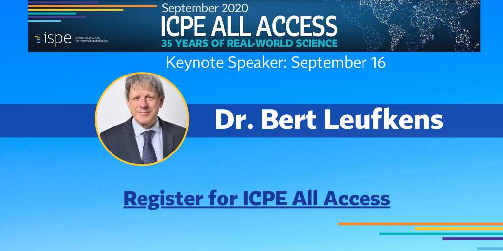 Our ICPE All Access Keynote Speaker Is…
Register fot ICPE All Access today! ICPEallaccess.org
#keynote #speaker #pharmacoepi