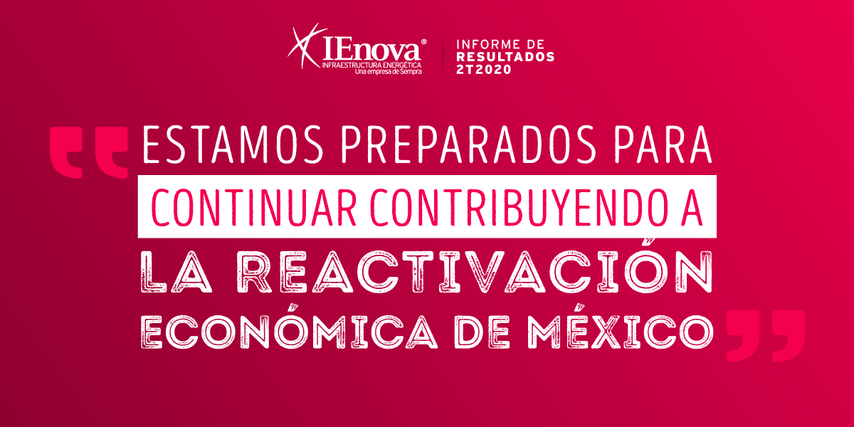 SempraInfra_MX's tweet photo. En el #2T2020, incrementamos 11% nuestra UAIDA ajustada en comparación con 2019. https://t.co/KigVwBEA2v