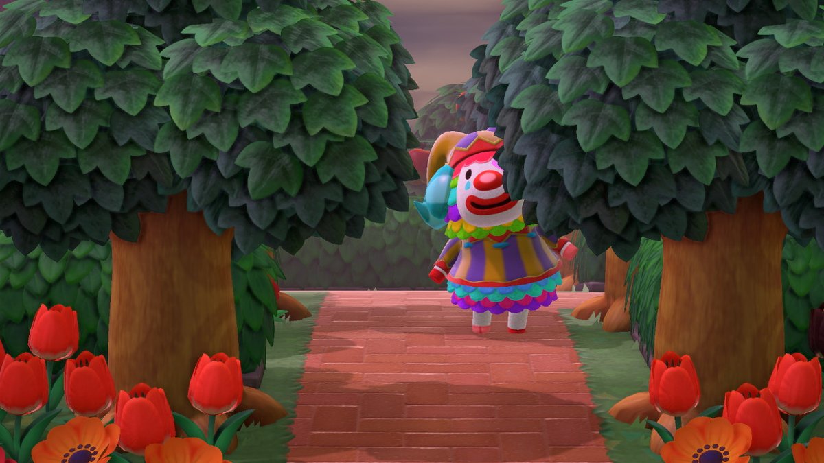 Pietroelclown's tweet photo. i am Pietro and i sing to the trees-
:
#AnimalCrossing #ACNH #NintendoSwitch https://t.co/8ZEDpHruEZ