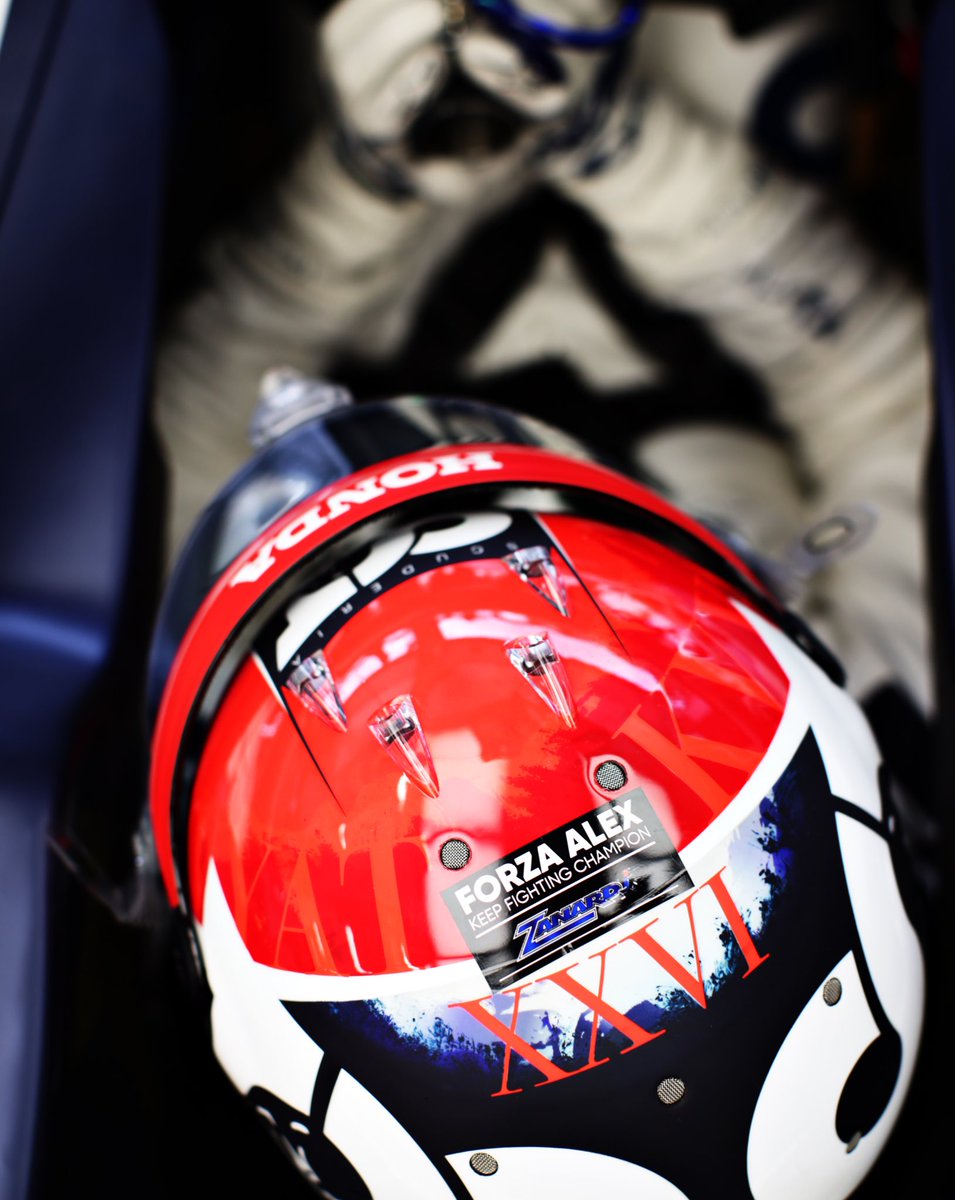 visacashapprb's tweet photo. Forza Alex 🙏 Keep fighting champ! @lxznr 

#AlphaTauri #F1 https://t.co/qvJvZQCwsl