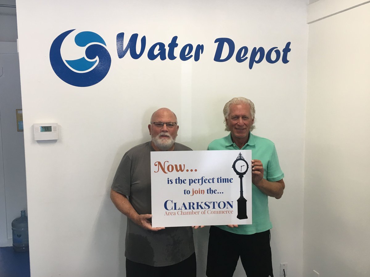 Join us in welcoming our new member Water Depot! We are looking forward to helping grow your business here in Clarkston!