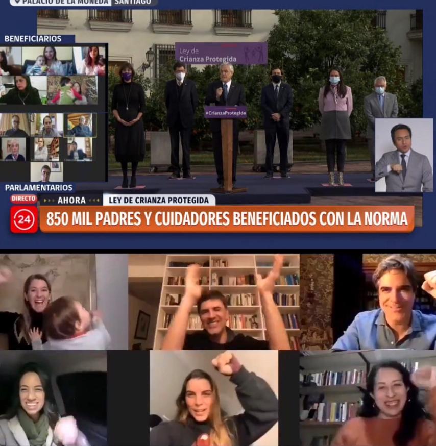 MaiteOrsini's tweet photo. Aunque no nos invitaron a la promulgación de la ley q empujamos a pesar del gobierno, celebramos igual. ¡Hoy ganaron las mamás y sus hijos/as con la #LicenciaPostnatalDeEmergencia
¡Ahora vamos por las familias q quedaron fuera del acuerdo entre el gobierno y algunos senadores/as! https://t.co/p9oYJvijyO