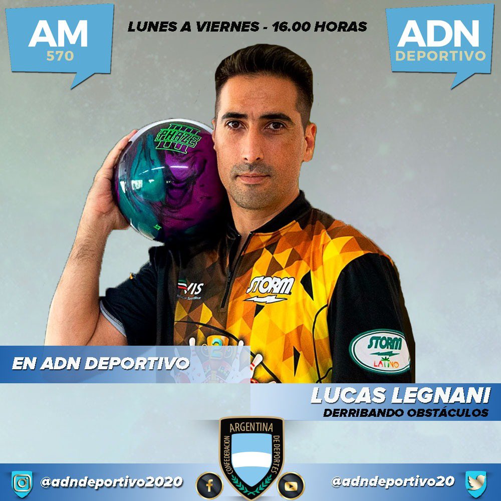 ADNDeportivo21's tweet photo. 📌 HOY. Jueves en @Adndeportivo20 🏅 

🎙Charlamos con Mariano #Carrera, miembro del CT de la Selección Nacional de Boxeo 

🗣”Derribando Obstáculos” de la mano de @LLBS_Bowling 

🗣”Deconstruyendo el rugby” de la mano de @facusassone https://t.co/TJJ2m2lWN7