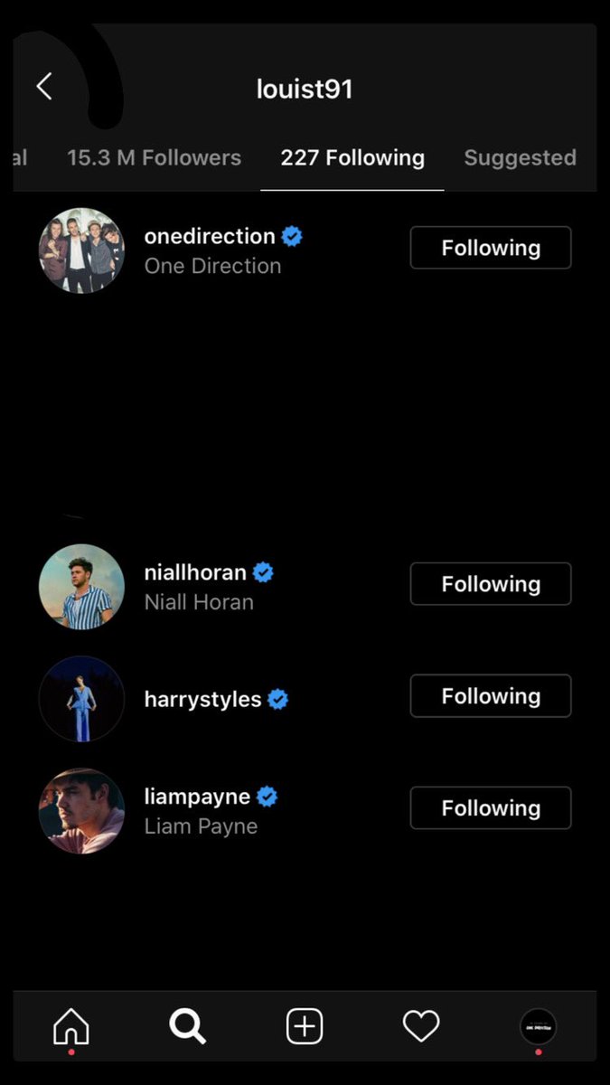 TPWLOUIS28's tweet photo. THIS HAS TO MEAN SOMETHING! THEY ALL FOLLOW EACH OTHER NOWWWWWW
#10YearsOfOneDirection #1direction2020 #18MonthsMyAs https://t.co/Ftng59hE1l