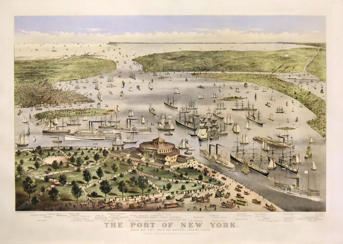 SeaportMuseum's tweet photo. #NYC is filled with buildings of all shapes and sizes, and the history of our city can be traced through the different styles of architecture that fill avenues and streets. Read the history of #CastleClinton on our new #blog post! #CultureFromHome https://t.co/0uBEREYXYG https://t.co/4Y7hK0qIh3