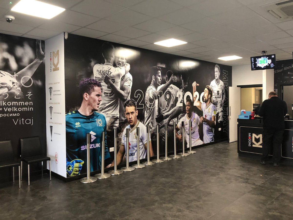 bigpicturemag's tweet image. Kicked Up
New graphics enhance a ticket booth. bit.ly/2WOca3m