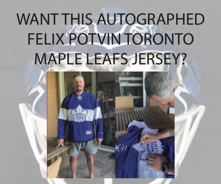 CraveCompassion's tweet photo. You still have time to bid on the signed jersey of Felix Potvin! Donate to our link tree: https://t.co/Zvso7gXX39 and DM us @cravecompassion with your bid for a chance to win! Our online auction will be closing at noon August 2nd so get your bids in ASAP! https://t.co/Y1HDnbeDT8