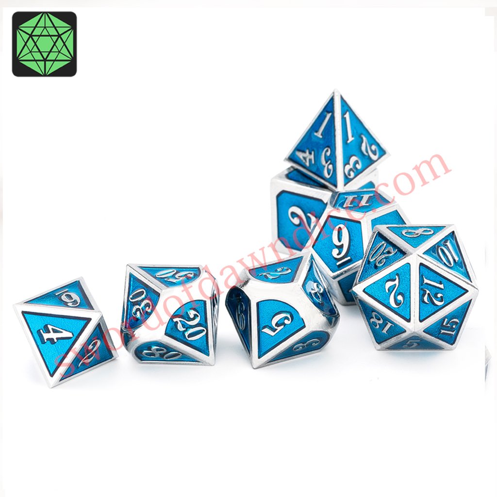 swordofdawndice's tweet photo. Metal dice manufacturer: manufacture the best metal dice in the world. Provide wholesale metal dice, custom metal dice.

#d20 #friends #love #game #party #campaign #rpg #dnd #dungeonsanddragons #rpgmaker #video #videogame #music #playing  #playgame #games #fungames #metaldice https://t.co/qaaM2ObhWX