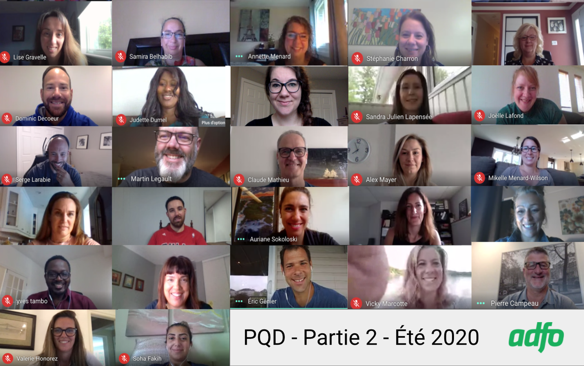 MartinLegault12's tweet photo. Formation #PQDpartie2 de 12 jours avec @adfo complété en ligne à 100% aujourd'hui. Merci @EricVGenier pour le #partage de ton #expérience  avec #générosité et #humanisme Au plaisir! #PQD2 @pierre_campeau @arachnomme68 https://t.co/1qLPgHnBtW