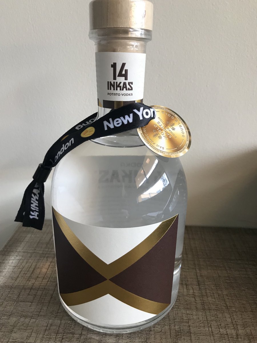 Harvest2050_MZ's tweet photo. En example of creative use of #potato 🥔 for award winning 14 Inkas #vodka - create value from #Agri #biodiversity #ConnectWithTheAndes @Cipotato @GTruittNakata @IniciativAndina @horacio_rv https://t.co/mE4e913t3L