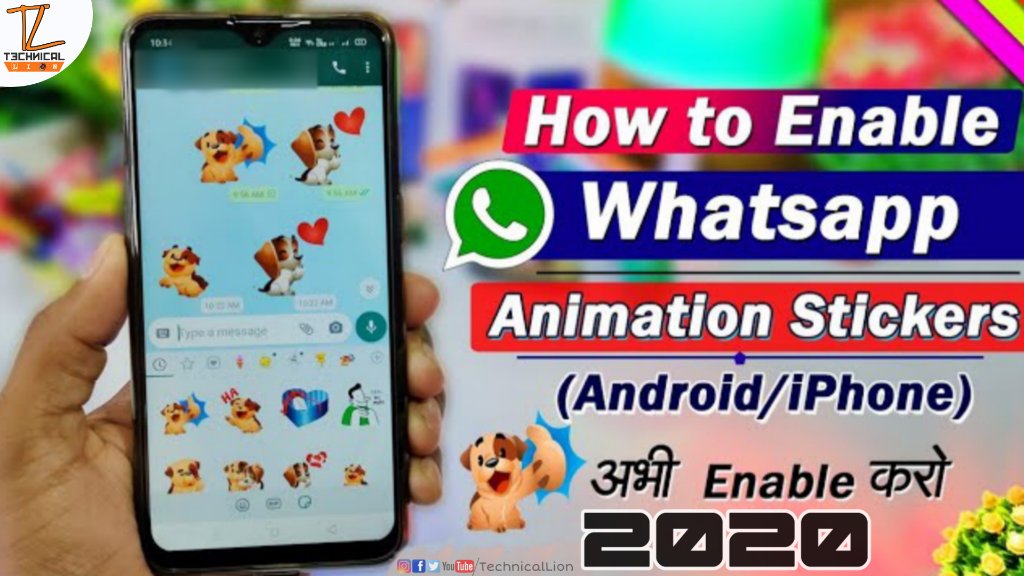 TechnicalLions's tweet photo. https://t.co/cSoqLziyM0
Namaskar,aaj ke is video mein Ham jaane ge ki aap WhatsApp messenger ke andar WhatsApp animated sticker
#TechnicalLion #WhatsappStickers #WhatsappTricks
#WhatsApp_Animated_Sticker #WhatsApp #AnimatedSticker #WhatsAppSticker
#ajayautade #technicallion https://t.co/AjhUjnixxi