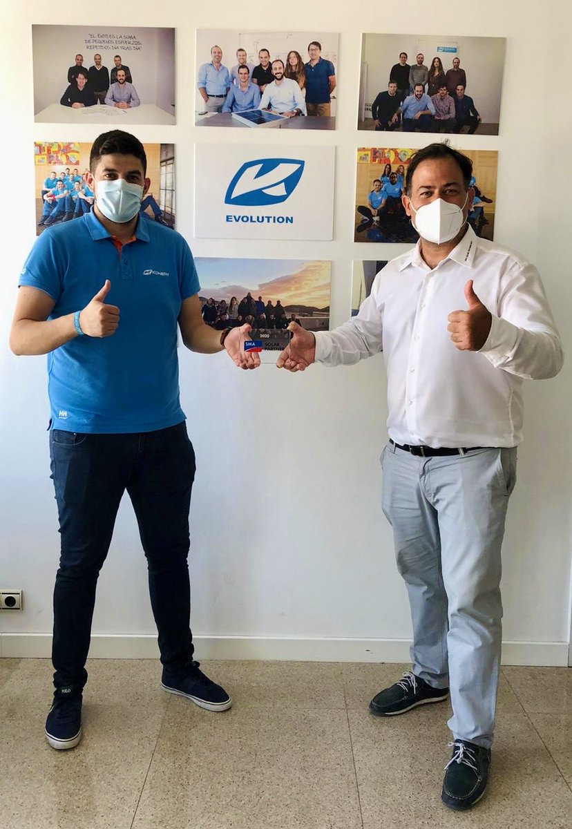 KoneryEE's tweet image. ¡Oficialmente ya somos #SolarPartners! 🤝 Del Partner Program de @SMAsolar.
Gracias a Javier y a todo el equipo por la entrega del #welcomekit 🤗
¡Con muchas ganas e ilusión de poder iniciar este camino juntos!