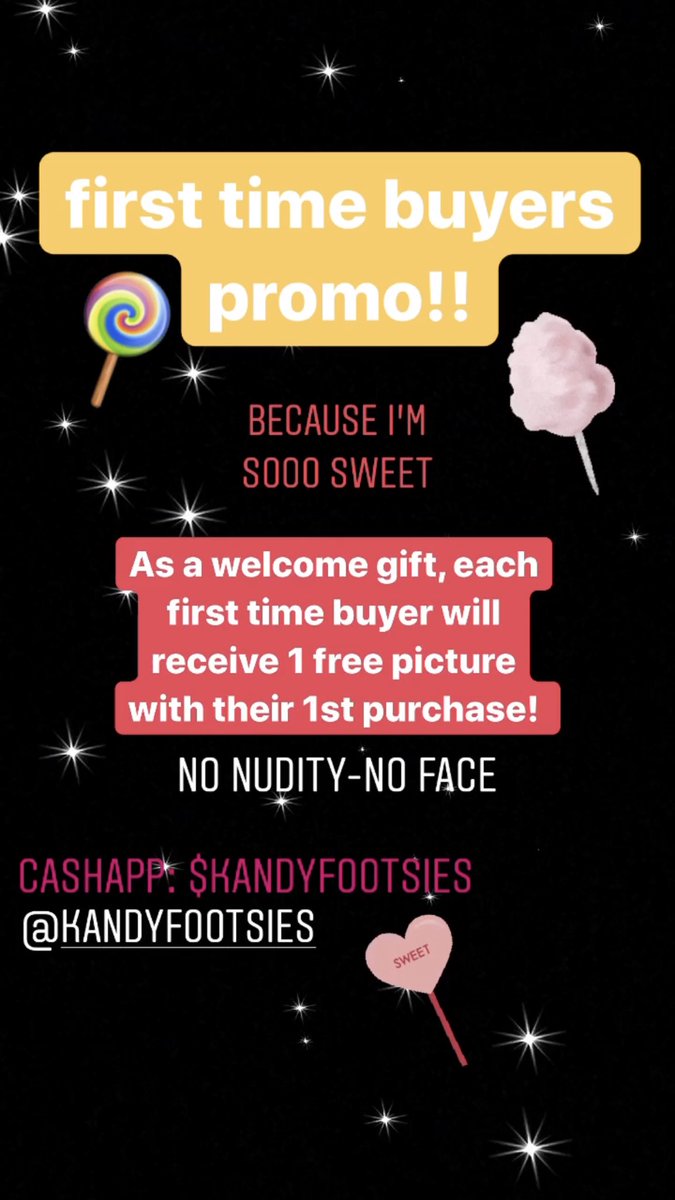 KandyFootsies's tweet photo. I’m being too sweet with this promo!! Hurry up before I change my mind! $end It my way loves 💕🍭 #sellingfeetpic #feet #footfetish #footfetishnation #footworship #feetforsale #sellingfeet #prettyfeet #footlove #solelovers https://t.co/qDoPWpFMhU