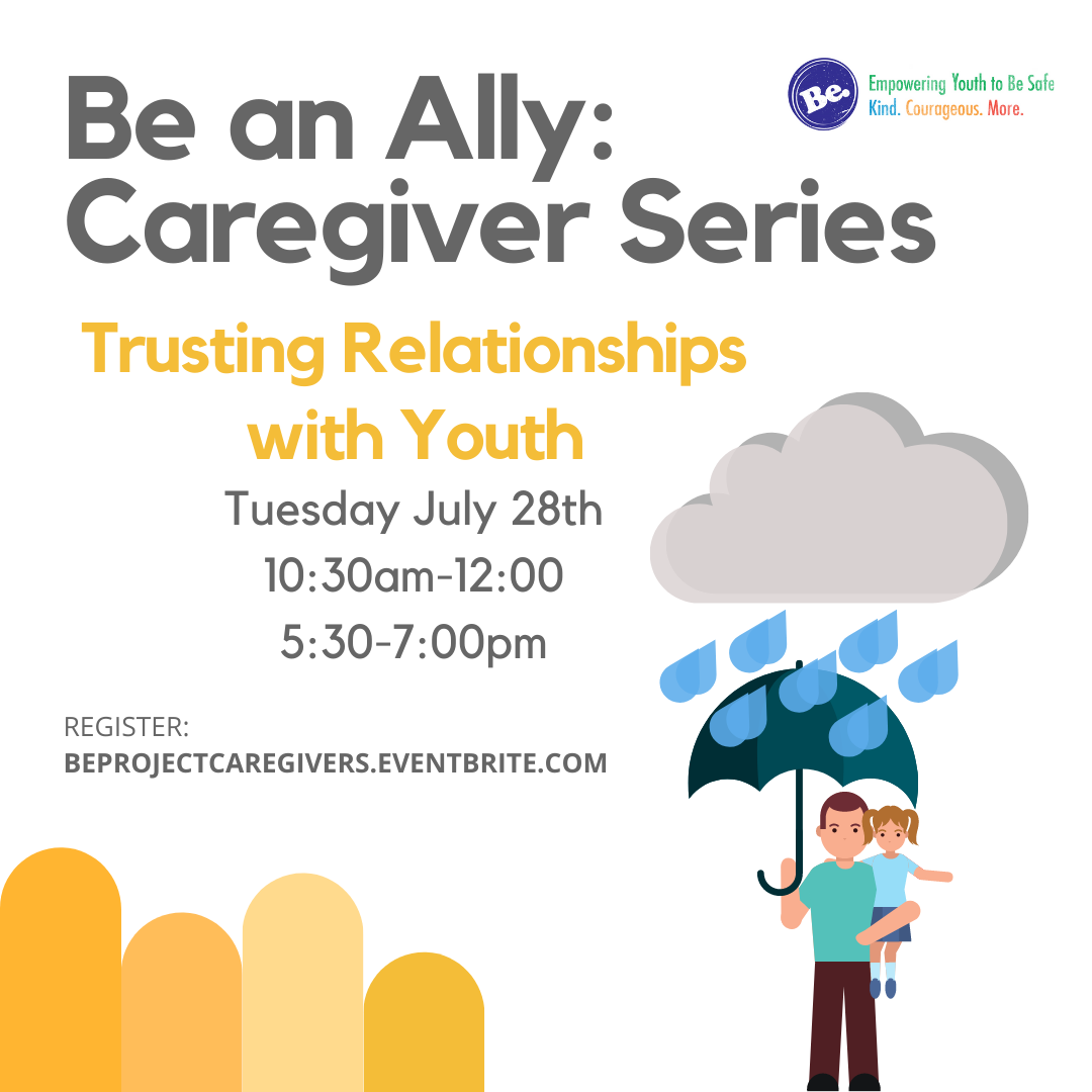 TheBeProject's tweet photo. Did you know most teens who experience abuse will never report it, often because they don't trust the adults in their lives? Let's change that! Register here: https://t.co/8ZARR5Mjm3 https://t.co/Ogd8DMlOnl