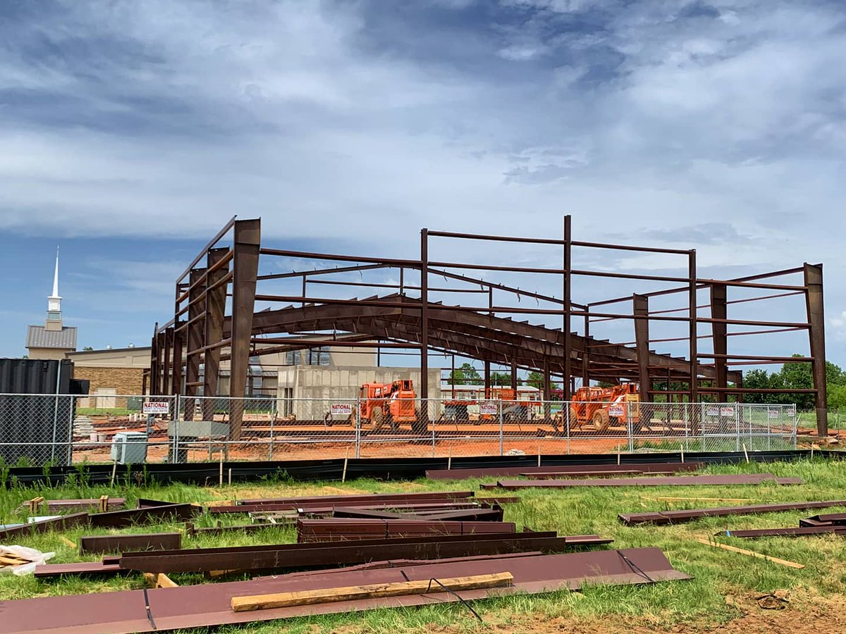 QUAD Construction (@quad_build) on Twitter photo It’s always exciting to see the structural steel going up! This project out at the Acts 2 United Methodist Church will feature 8 youth classrooms, a full sized gymnasium, and 600 SF saferoom. We are very fortunate to team with <a href="/studioarcokc/">Studio Architecture</a> and <a href="/Acts2UMC/">Acts 2 Church</a> to build this facility. It’s always exciting to see the structural steel going up! This project out at the Acts 2 United Methodist Church will feature 8 youth classrooms, a full sized gymnasium, and 600 SF saferoom. We are very fortunate to team with <a href="/studioarcokc/">Studio Architecture</a> and <a href="/Acts2UMC/">Acts 2 Church</a> to build this facility.