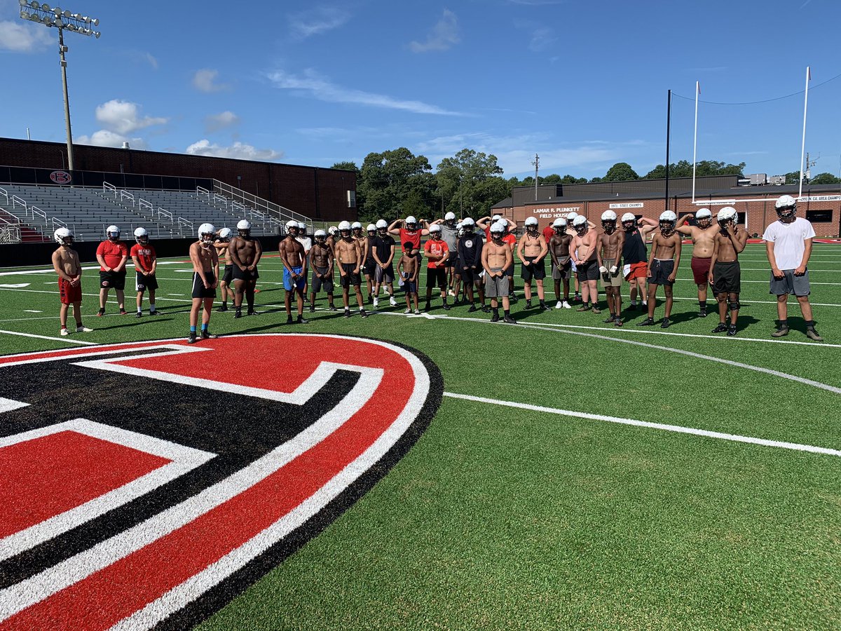 Day 3 of the Iron Red Devil! Hardest day but 3 Devils set the 300 yard shuttle record at .53 seconds. Decent shape for July. <a href="/GradickSports/">Gradick Sports</a> <a href="/NwGaFootball/">NwGa Football</a> <a href="/RecruitGeorgia/">Recruit Georgia</a>