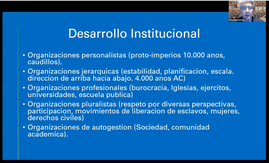 paoladel's tweet photo. Educar para el renacimiento @FernandoReimers en #virtualeducaconnect https://t.co/824SqOdx2T
Qué oportunidad para que nuestros sistemas educativos puedan avanzar a la constitución de organizaciones de mayor autogestión https://t.co/Q1i7rkl7Ci