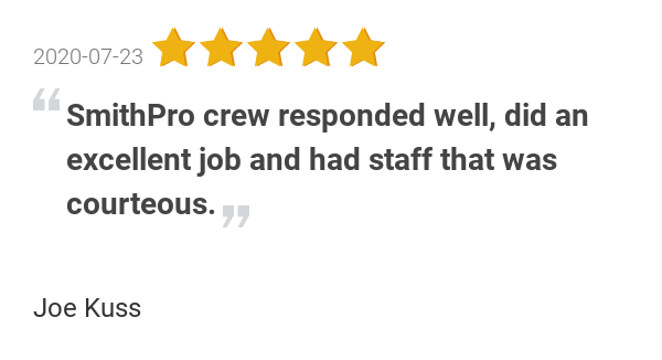 SmithProPaint's tweet photo. New 5.0-star Review: "SmithPro crew responded well, did an excellent job and had staff that was courteous." https://t.co/rV97ITEuj7
