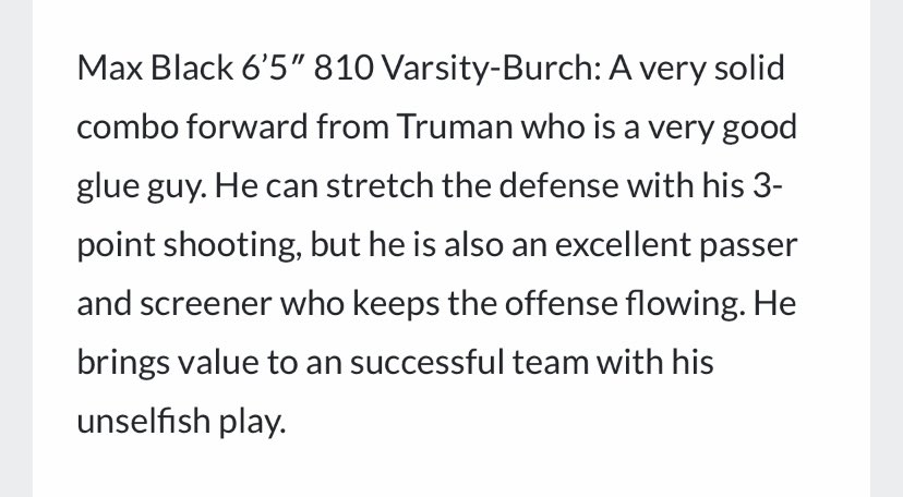 816Hoops's tweet photo. Great write up for @max4black ! Max is knock down shooter who does all the dirty work his team needs! Can guard big and small! College coaches need to have their eyes on him! https://t.co/NRyrFuGwAM