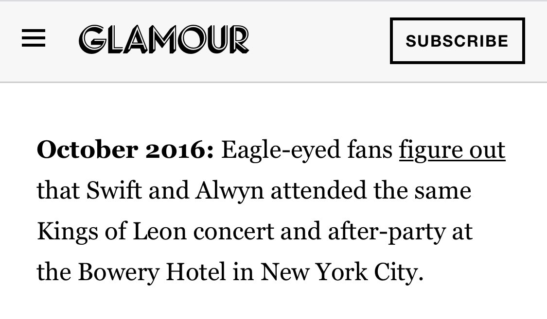 TSwiftNZ's tweet photo. 🔎 | Fans online believe that “William Bowery” who Taylor credited as a songwriter on folklore could actually be a pseudonym for her bf Joe Alwyn.

There is little to no info on a songwriter with that name, and one of the couple’s first meetings was at the Bowery Hotel in NYC. https://t.co/k4ZEviVtmK