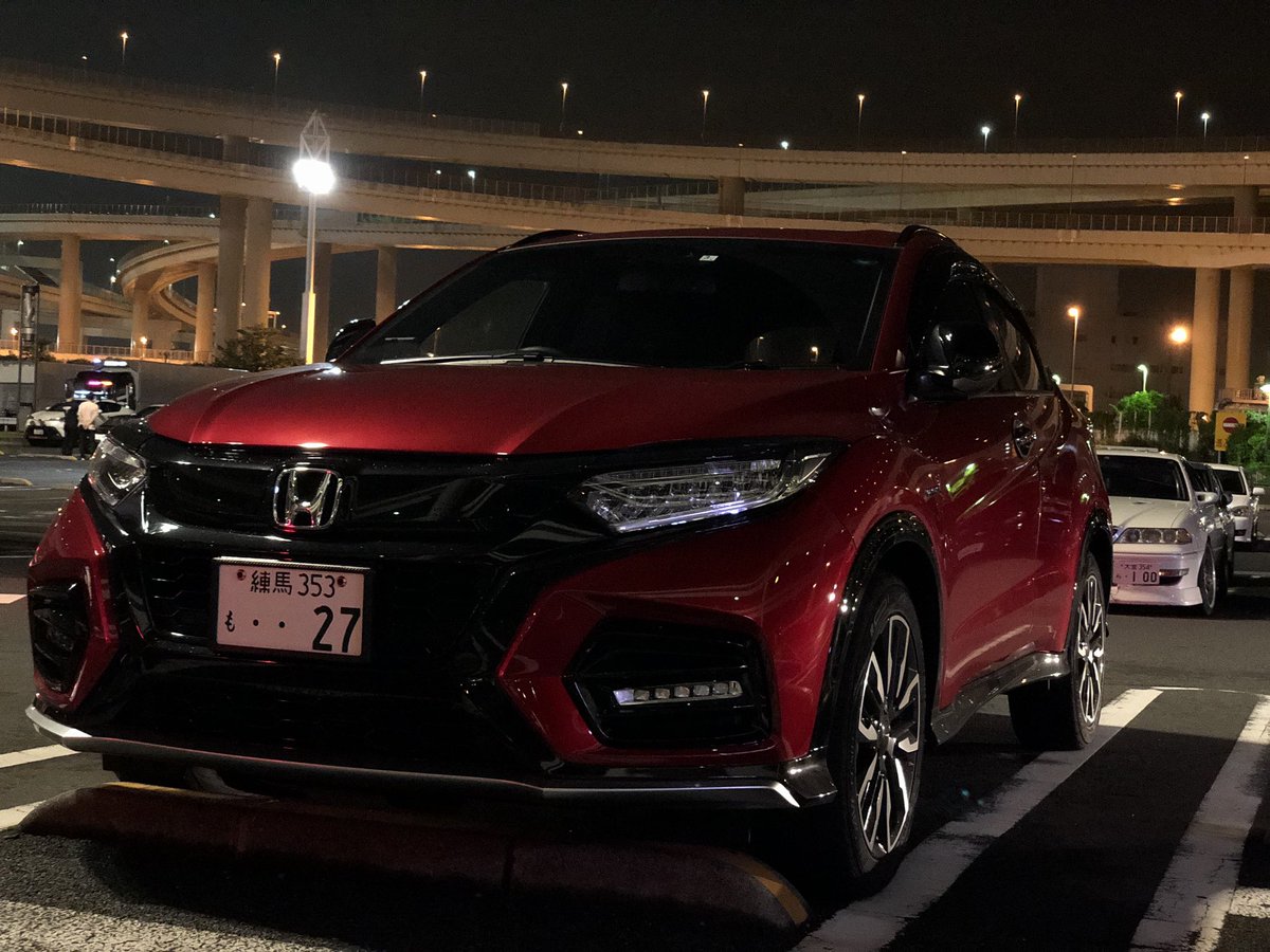 chaman1127's tweet image. 首都高流しつつかなり久々に大黒行ってきたけど唆る車両があまりなかったんで早々に退散_(:3 」∠)_
#首都高
#VezelModuloX
#帰ったらあつ森