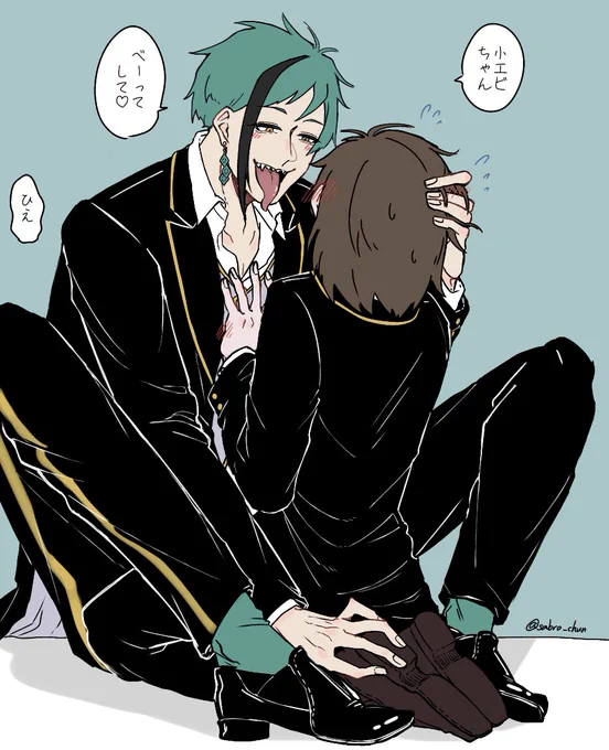 #twstプラス
※捏造監督生注意 ?
べろちゅがしたい若者 