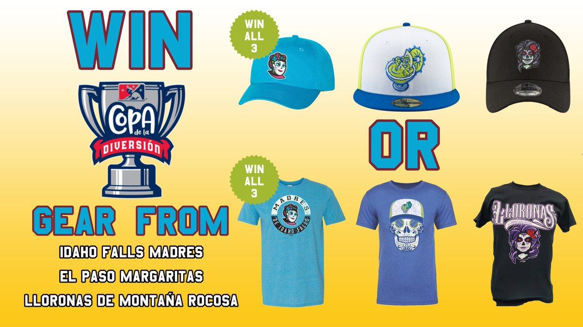 ifchukars's tweet photo. Well the vote wasn’t even close so here’s your #FollowBackForACopaHat giveaway!!

1. Follow @epchihuahuas @VibesBaseball and @ifmadres 
2. RT &amp; like all 3 posts 
3. Use the #FollowBackForAHat #FollowBackForACopaHat

Winner will be chosen tomorrow at 12 MST https://t.co/tRBkSdvXrQ
