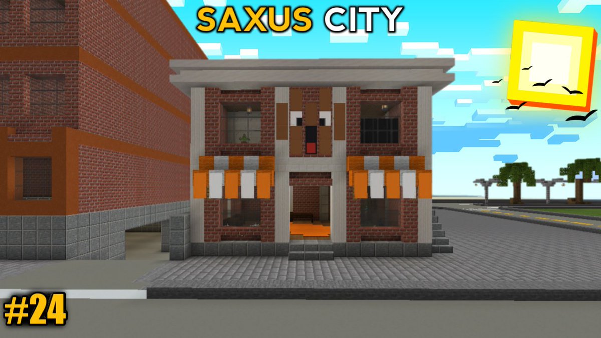 SaxusPlayer's tweet photo. Saiu mais um episódio de SaxusCity, e também tem download! Da uma conferida la...
Rt e Fav para me ajudar a chegar em 500i
Link:https://t.co/G2XI28ChEl
#minecraftbuilds
#Minecraft #MCPE #minecraftnetherupdate
#MinecraftMonday https://t.co/XeQ6PahdEw