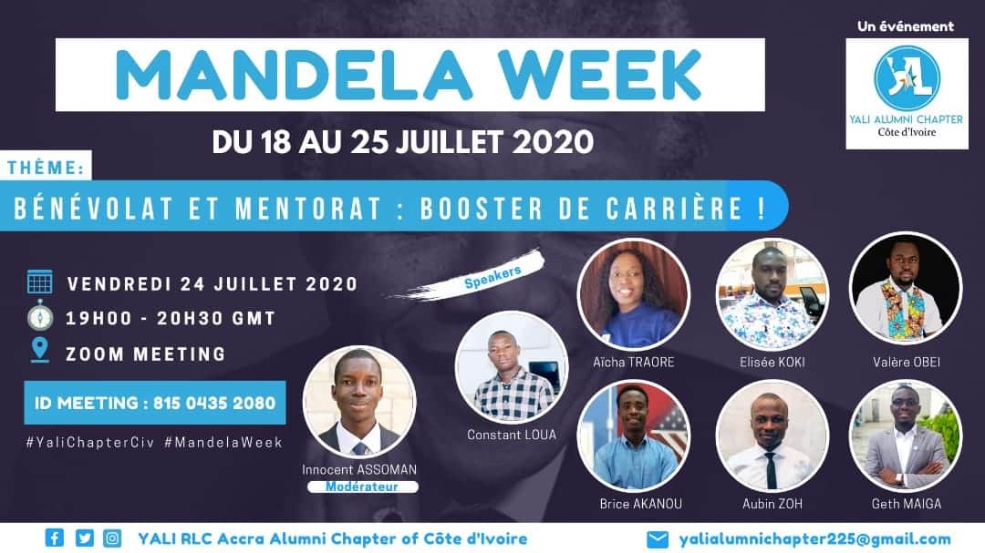 Yalichapter225's tweet photo. REJOIGNEZ NOUS EN CLIQUANT SUR LE LIEN : 
https://t.co/7FoDiVjfgW

#YaliChapterCiv
#MandelaWeek https://t.co/jzin4g8YYl