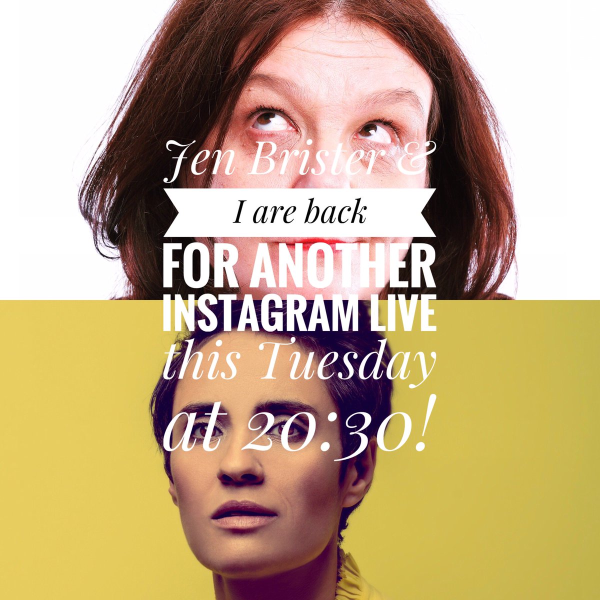 MYComedyLondon's tweet photo. Friday launch of @wtb_podcast with @JenBrister & @allysonjsmith Insta Live with @Jen on Tuesday. MY Comedy Chats on Thursday ft. @GrainneMaguire @LauraHaydenFun #adamfields. What a week!
For more info, head to
https://t.co/19WMwsAa0I https://t.co/Gx04klTYaU