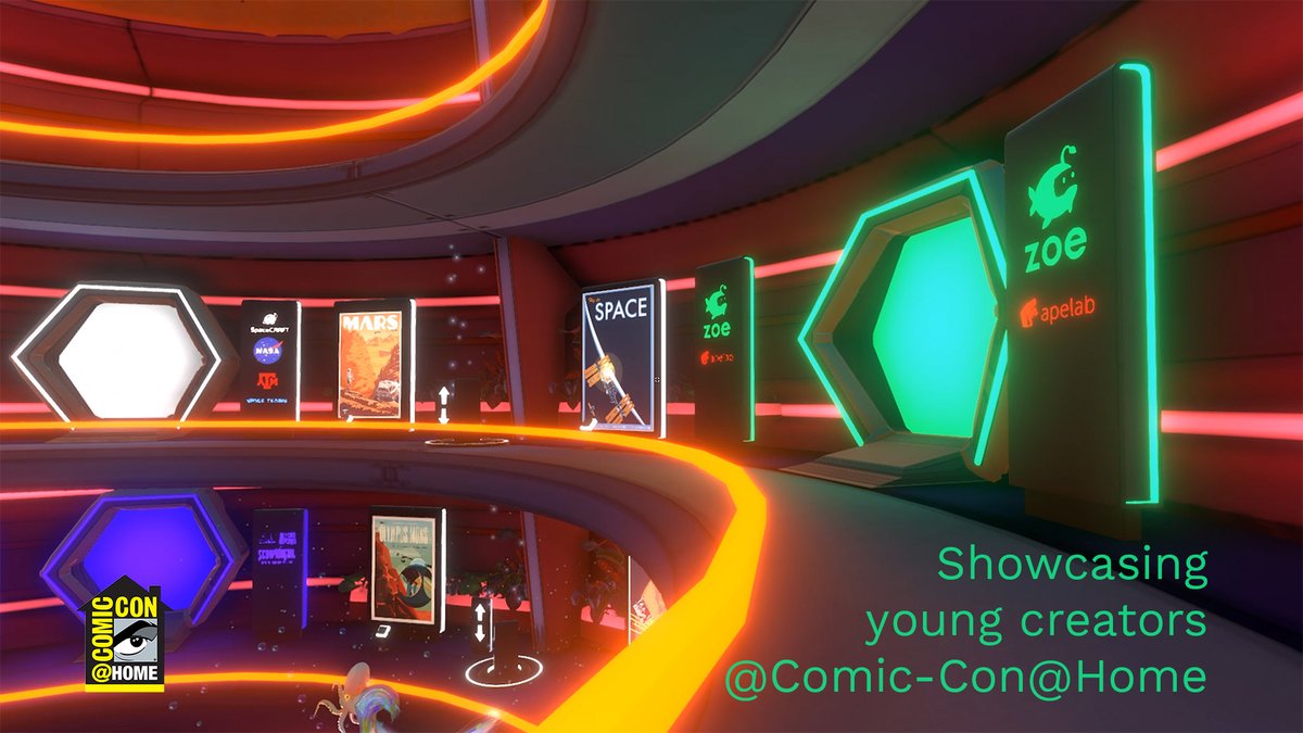 ZoeImmersive's tweet photo. Zoe is part of #SDCCAtHome2020 ’s #FutureTech Live, featuring exciting XR projects made by High School students!
https://t.co/Ozpdk4r5Gm
#madewithunity #FTL2020 #futuretechlive #zoeXR https://t.co/raLLFNu27J