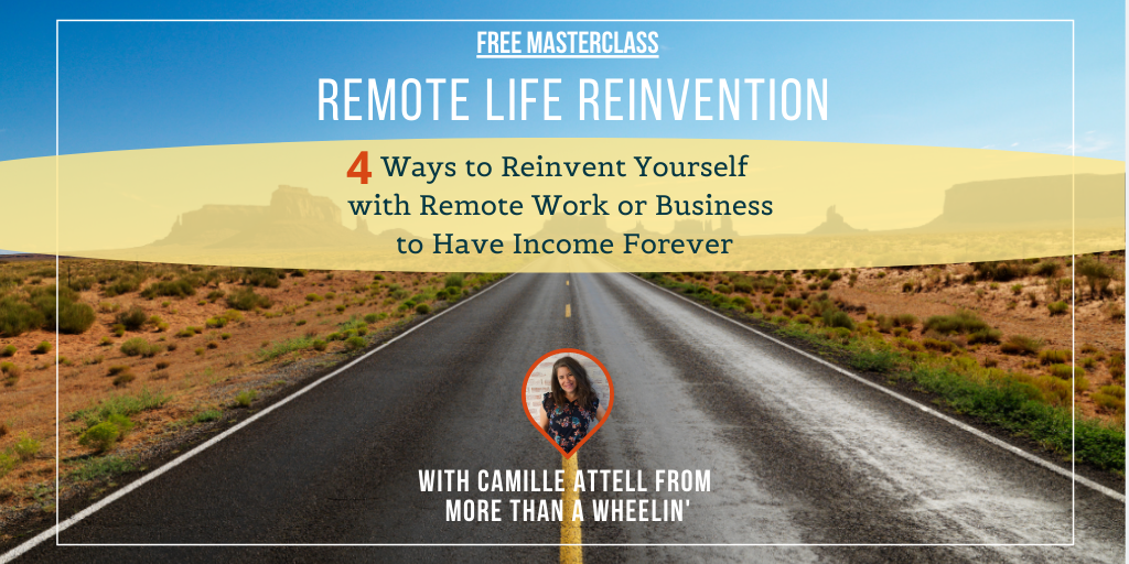 Are you interested in remote work or starting a remote business? You're invited to our FREE masterclass next week, 'Remote Life Reinvention, 4 Ways to Reinvent Yourself with Remote Work or Business to Have Income Forever.' Register here: bit.ly/3jAUlhO