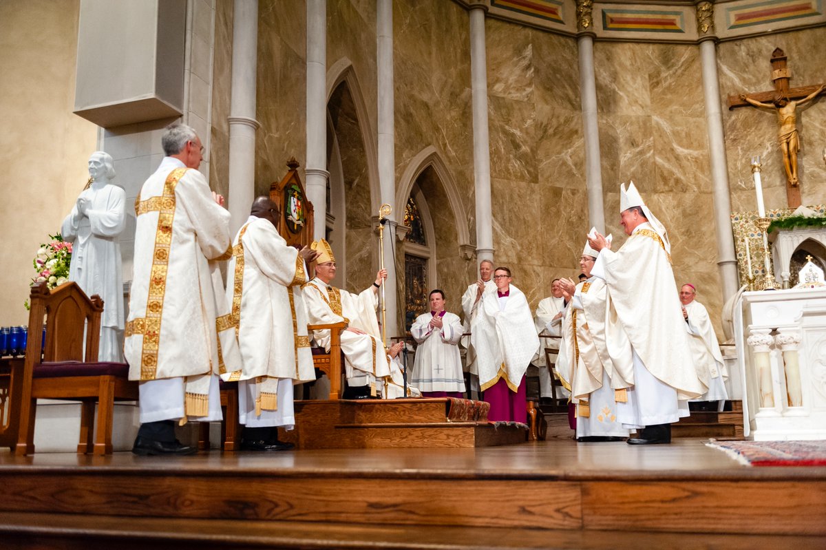A month ago, I was installed as Bishop of Birmingham. Sadly, my desire to meet the people of the diocese is taking a more measured pace due to the coronavirus. Please know   I look forward to our journeying together and discovering what He has in store. God bless! <a href="/bhmcatholic/">Diocese of Birmingham</a>