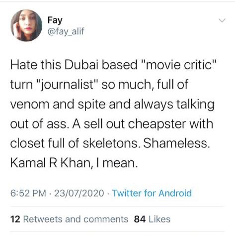 Hello  @fay_alif. You blocked me after I interviewed  #AliZafar saying that you got rape threats when you spoke against him. I am sorry you went through that. I remember speaking up for you and many girls at  @patarimusic who went through hell at the time.