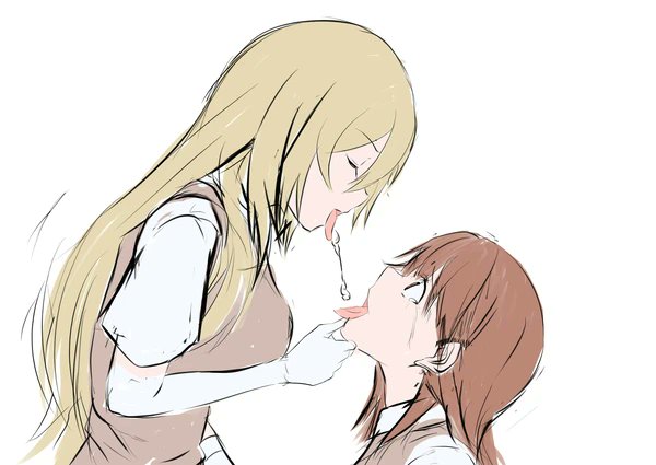 SpacewardBee's tweet image. Wanna trade saliva?