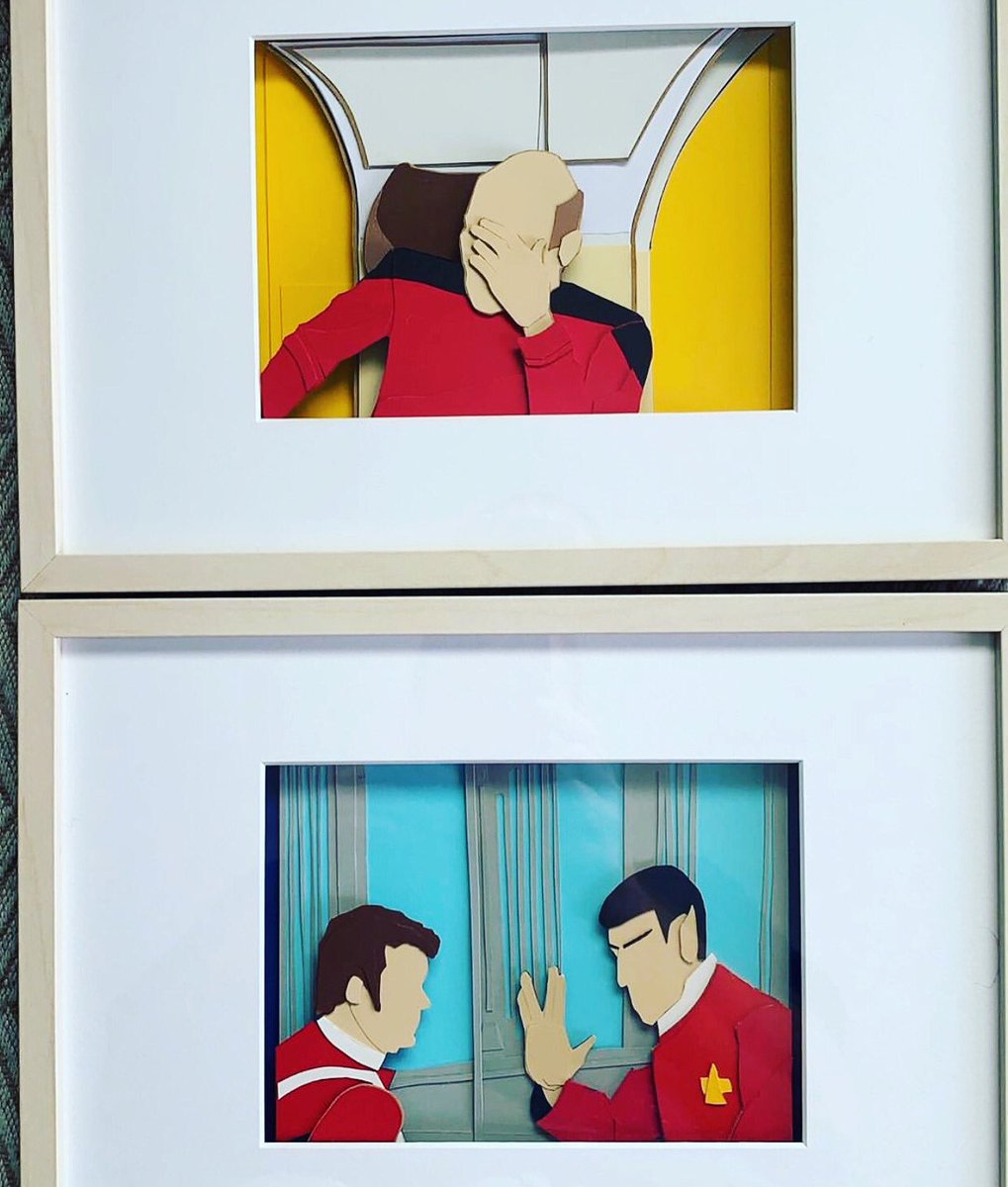 starshiptempest's tweet photo. Can we talk about this paper art from @jmartin_animator?? It’s so good.
❤️🖖🏼❤️ #Startrekart #startrek #picard #needsofthemany #needsoftheone #paperart #StarshipTempest https://t.co/oZmnEZJhzV