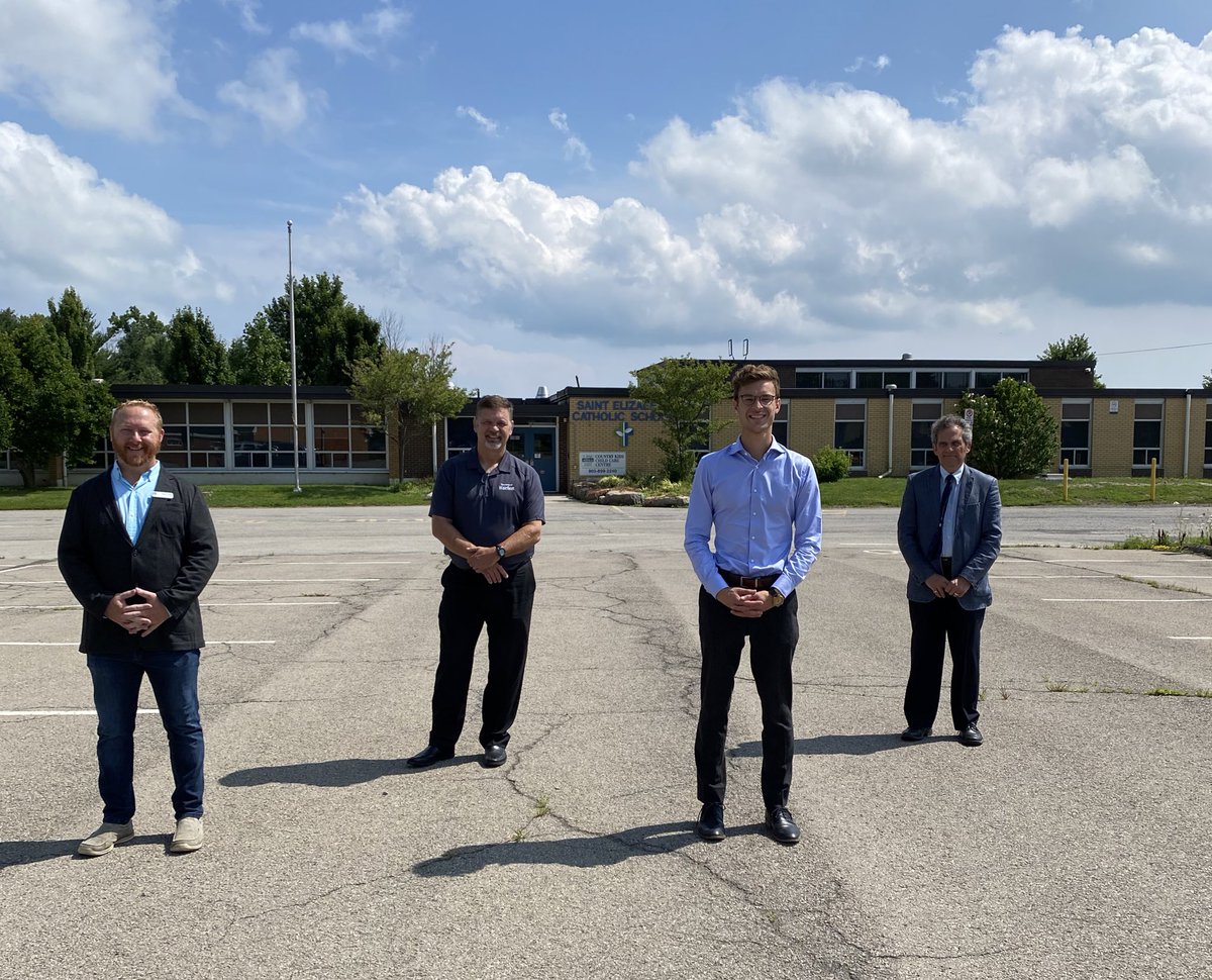 samoosterhoff's tweet photo. Today’s announcement of a brand new school by @fordnation @Sflecce shows the continued investment in education in Niagara by our government! 

@dsbn @niagaracatholic @dougnewtonta @WainfleetOnt https://t.co/5KdfqmJh7C