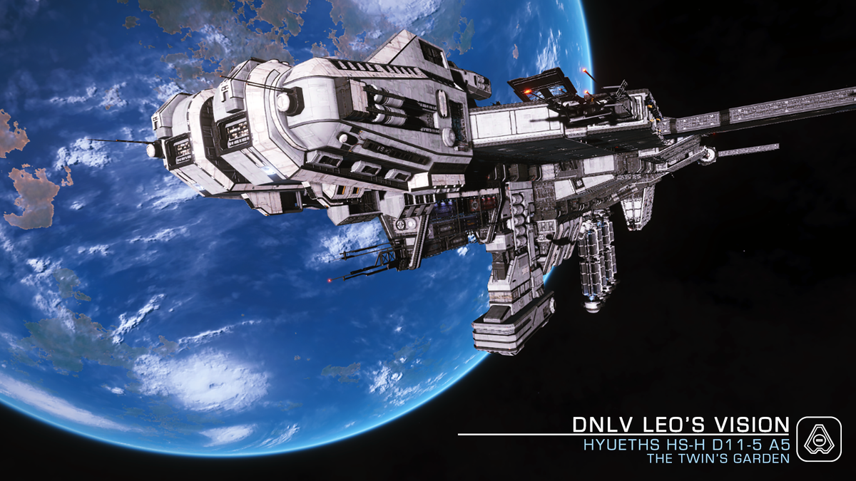 DLNV_LeosVision's tweet photo. A quick note to say thank you to @EliteDangerous  and @frontierdev for topping off the tank with some tritium. o7 CMDRs! #DSSA https://t.co/7Ca1M4EbN7