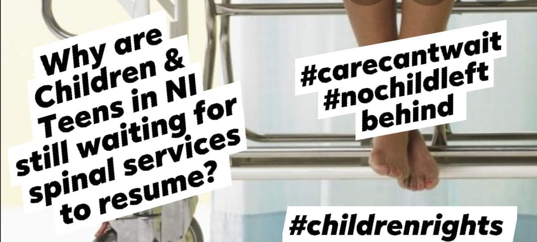 Very upsetting to hear  services for children with #scoliosis have still not resumed. A handful have been given apts, thank you. These children are back in limbo with no date to commence as no procedures are taking place Why? <a href="/BelfastTrust/">Belfast Trust</a> <a href="/healthdpt/">Department of Health</a> <a href="/RobinSwannMoH/">RobinSwannMoH</a>
<a href="/MegansWish82/">Megan's Wish</a>