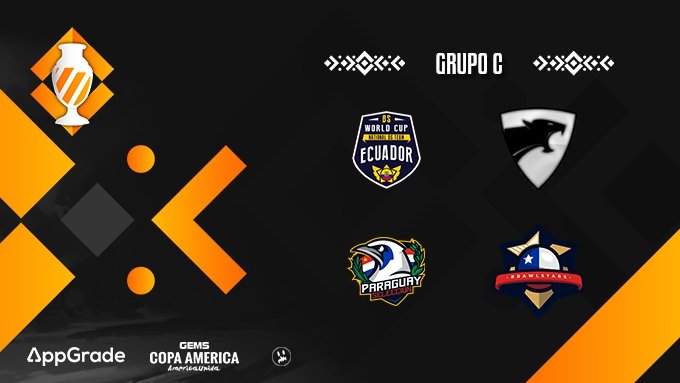 #GCABS • COPA AMÉRICA

GRUPO/GROUP C

🇦🇷 @SeleARG_BS
🇨🇱 <a href="/SeleccionCL_BS/">Seleccion Chilena De Brawl Stars</a>
🇪🇨 <a href="/SEcuadorBS/">Selección Ecuatoriana BS</a>
🇵🇾 <a href="/SeleccionBSPy/">Selección Paraguaya - BS 🇵🇾</a>

🇪🇦 ¡Solo 2 lograrán avanzar!
🇬🇧 Only 2 will make it through!
🇧🇷 Apenas 2 conseguirão passar!

#AmericaUnida