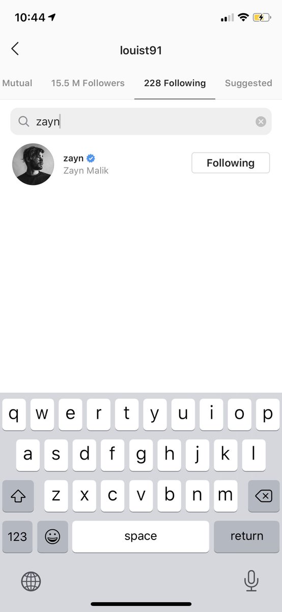📲 Louis has followed Zayn on Instagram!! 

#10YearsOfOneDirection #10YearsOf1D